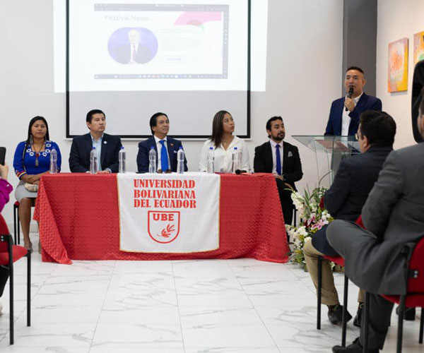 UBE fue sede del lanzamiento del Festival Mundial de la Juventud.