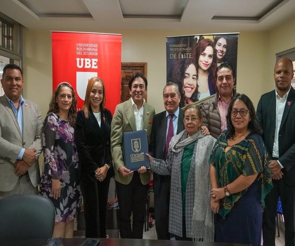 UBE firma convenio de cooperación académica con el Instituto Superior Tecnológico Quito Metropolitano (ITSQMET).