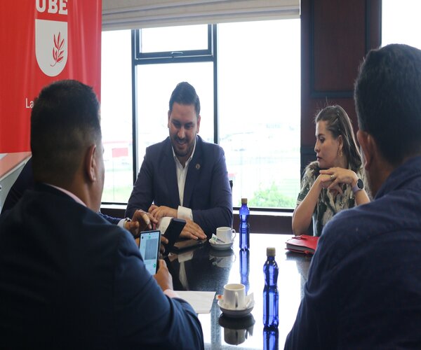 Presidente de la CPCCS visita la UBE para consolidar acciones y beneficiar a la ciudadanía