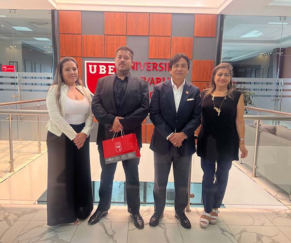 Rector del ITECSUR visita la UBE para fortalecer alianza estratégica de continuidad