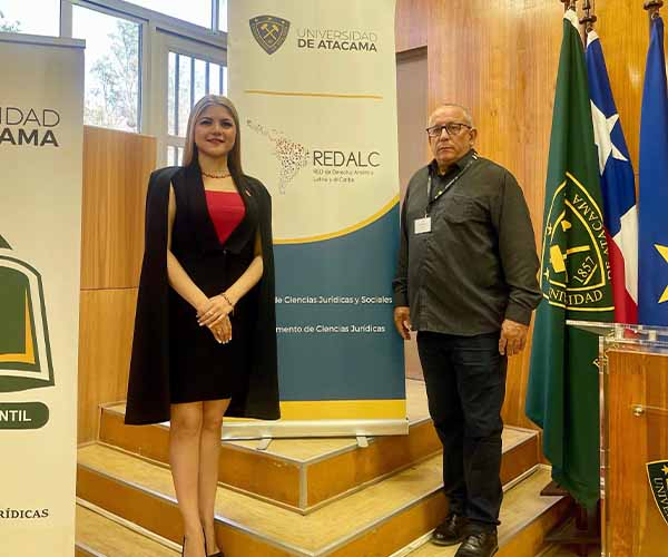 Directora de la carrera de Derecho destaca en la I Convención “Encuentro Latinoamericano de Saberes” de REDALC en Chile