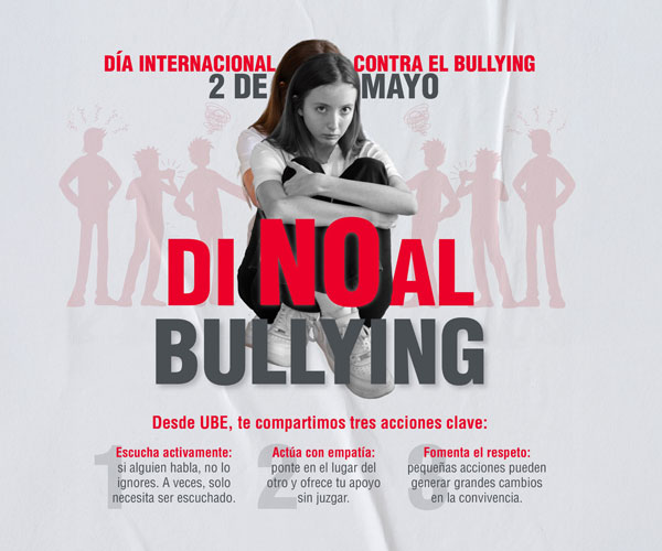 La UBE se une al Día Internacional contra el Bullying.