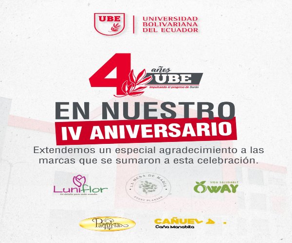 ¡Llegó el aniversario de la UBE y lo celebra en grande! 