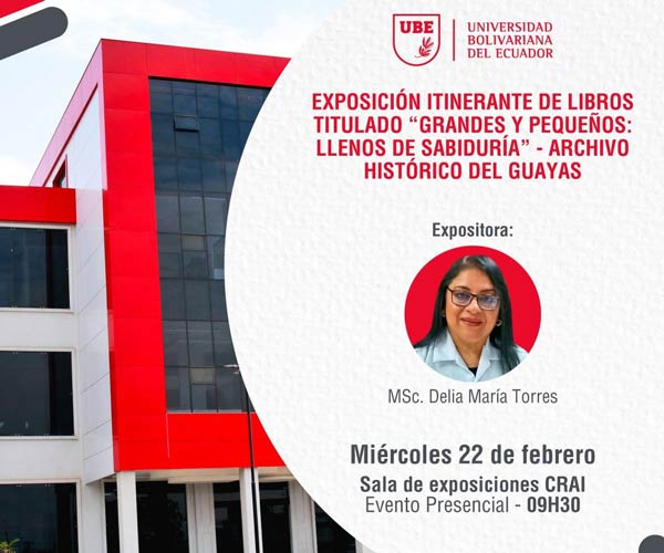¡Celebramos el Día Bibliotecario Ecuatoriano!