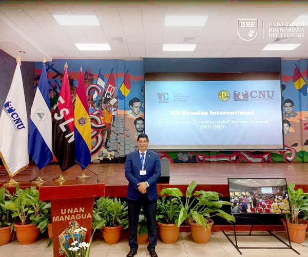 Representante de UBE se encuentra en Nicaragua por evento internacional de Educación Super