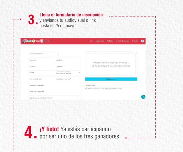 ¿Ya subiste tu video para participar por más de $3000 en premios?