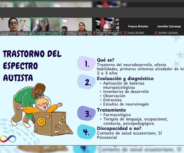 Maestrantes de UBE impulsan inclusión en la I Feria de Vinculación con la Sociedad