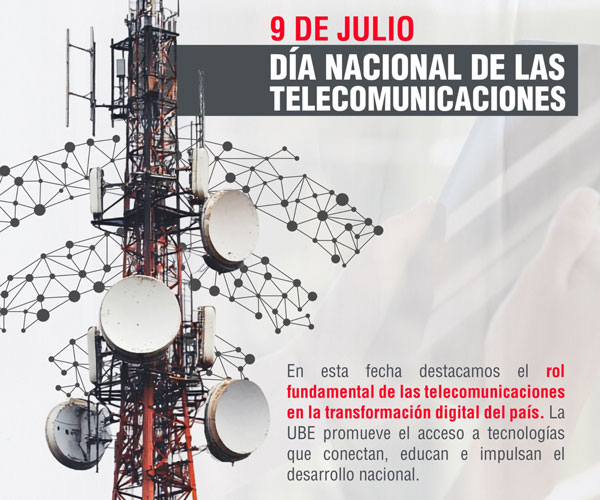 Cada 9 de julio se celebra el Día Nacional de las Telecomunicaciones.
