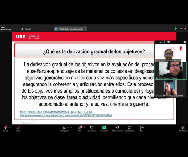 Taller fortaleció la enseñanza de Matemáticas en unidades educativas de Durán 