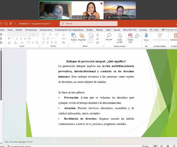 UBE y MIES impulsan el diálogo sobre Derechos Humanos e Inclusión Social