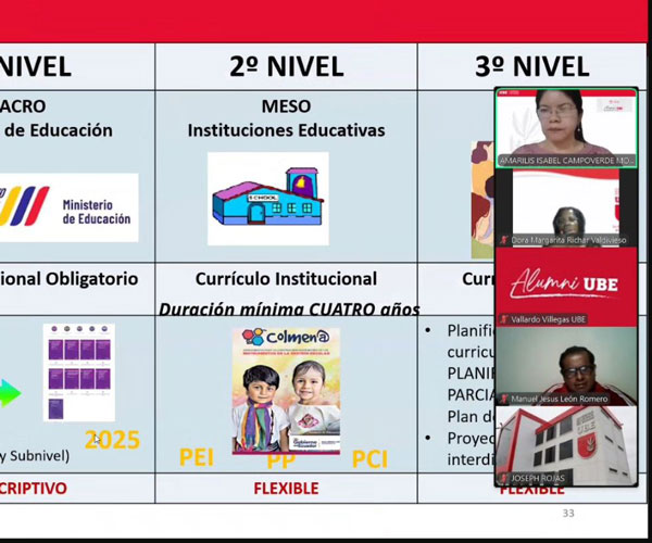 UBE celebra nuevo curso virtual