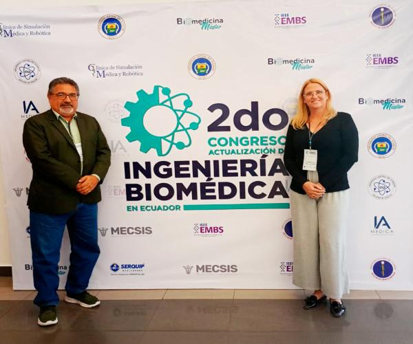 UBE presente en el 2do Congreso de Actualización de Ingeniería Biomédica.