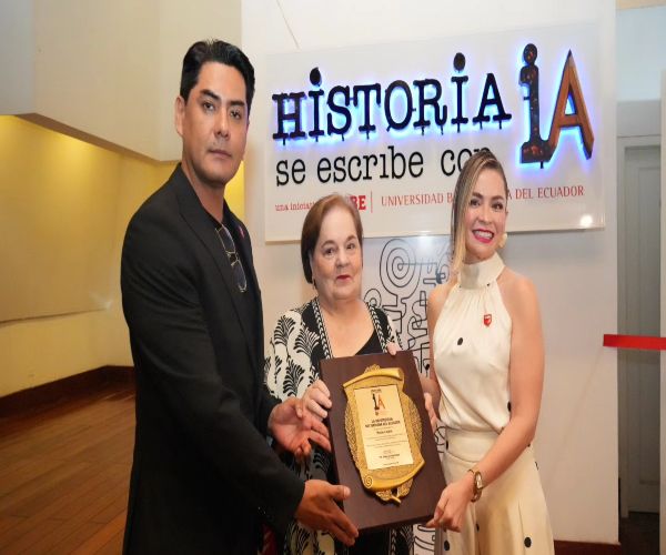 UBE inauguró la campaña “Historia se escribe con IA” en homenaje al pintor Mario Montero