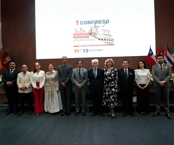 Segundo día del Congreso Internacional de Derecho Romano reúne grandes hitos académicos e institucionales