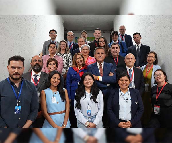 Conferencistas internacionales visitaron el Museo Municipal de Guayaquil