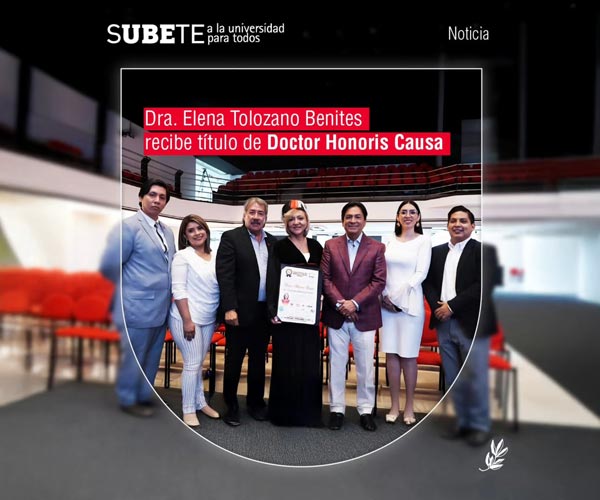 Titulo de doctor Honoris Causa