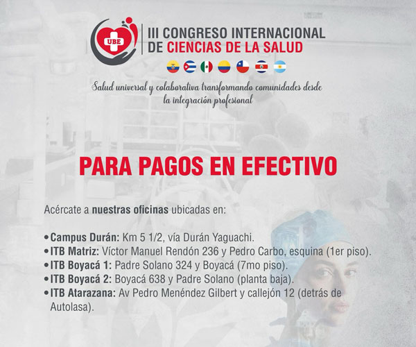 III Congreso Internacional de Ciencias de la Salud