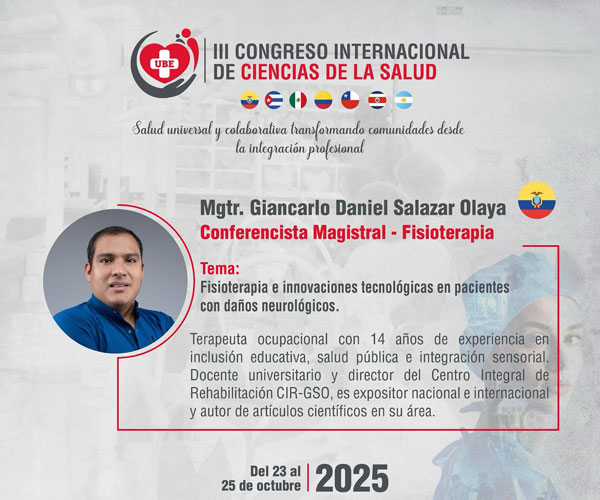 Conferencistas de fisioterapia