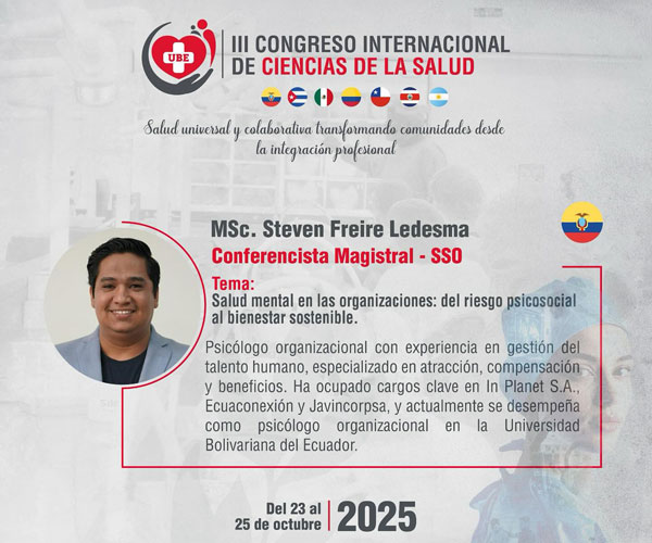 Conferencistas de Seguridad y Salud Ocupacional