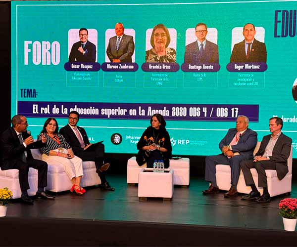 UBE participa en foro nacional sobre el rol de la educación superior en la Agenda 2030