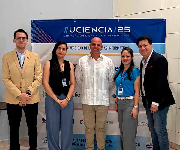 Representantes de la UBE participan en la VI Convención Científica Internacional de la Universidad de las Ciencias Informáticas (UCI), Cuba