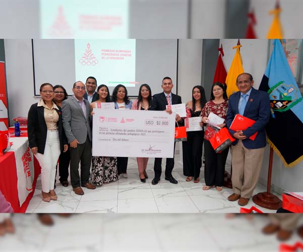 UBE premia la excelencia académica de las Primeras Olimpiadas Pedagógicas de Ciencias de la Educación