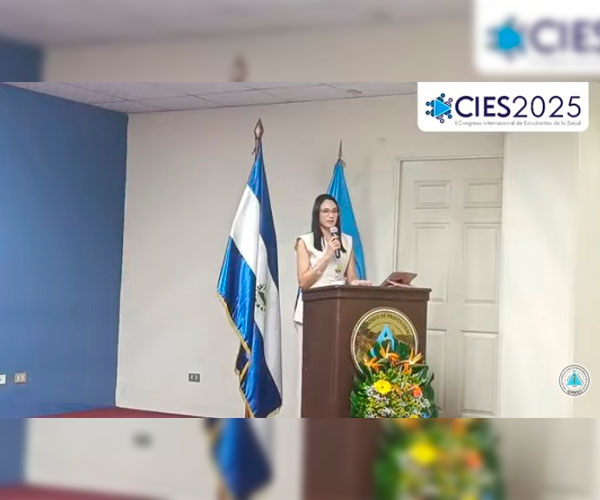 Estudiante de Enfermería UBE destaca entre las mejores en el Congreso Internacional de la Salud CIES 2025