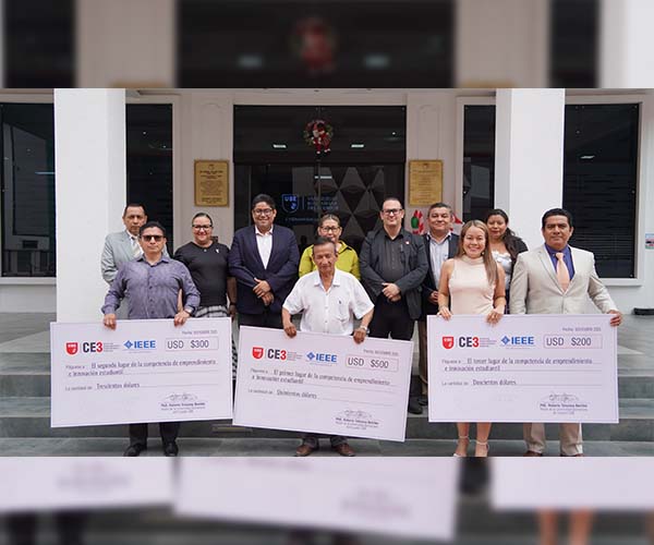 Ganadores de la Competencia de Proyectos Estudiantiles de Emprendimiento e Innovación fueron premiados en la UBE