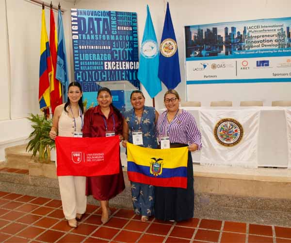 UBE fortalece su proyección internacional en el Congreso de Cartagena con destacada participación académica