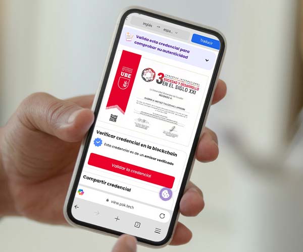 UBE marca un hito académico al entregar sus primeras insignias digitales en el III Congreso Internacional Sociedad y Desarrollo en el Siglo XXI