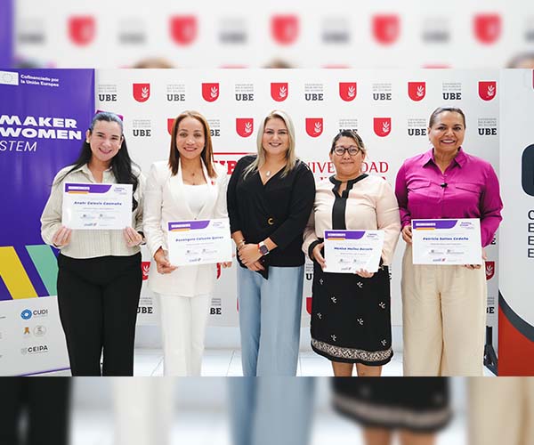 Distinción Mujer Líder Productiva: UBE impulsa el liderazgo femenino y el emprendimiento.