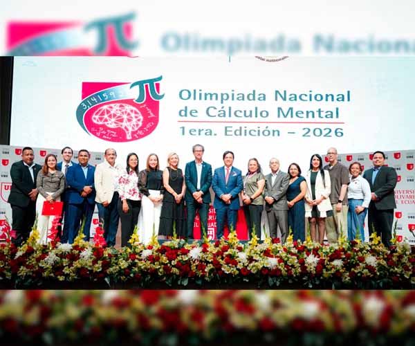 UBE desarrolla jornada académica por el Día del Maestro en el marco de la I Olimpiada Nacional de Cálculo Mental UBE 2026