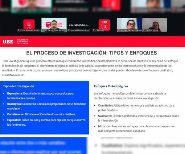 UBE fortalece la integridad académica con capacitación clave en ética investigativa y uso de Turnitin