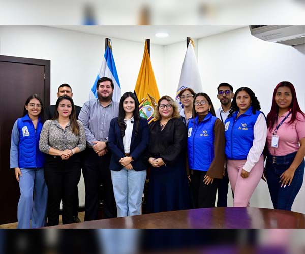 Estudiantes de UBE inician sus pasantías en el IESS como parte del convenio de cooperación institucional