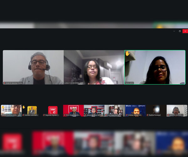 Panel internacional de UBE reunió a expertos de Latinoamérica para fortalecer la internacionalización de la investigación en la educación superior