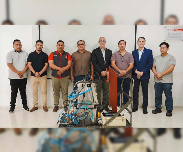 UBE recibió de FERTISA un prototipo industrial para fortalecer la formación estudiantil